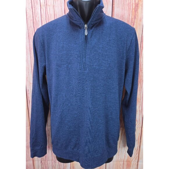 Vineyard Vines Mens 1/4 Zip Blue Pullover Sweater XS - Picture 1 of 7